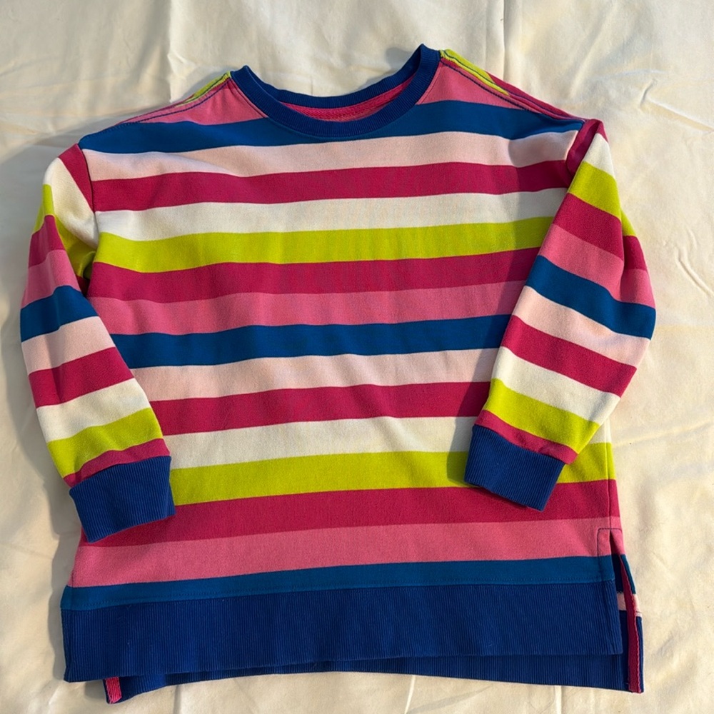 Girls striped top NWOT